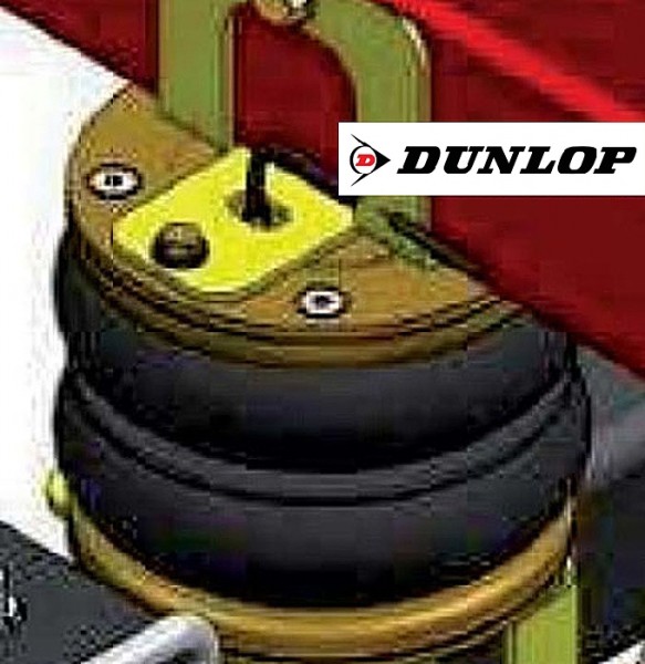 ( LF3) Ersatz- Luftbalg ( Luftfederbalg ) Dunlop 01608 Zweifaltenbalg 170/2 Standard 2876712