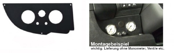 (LF1) Manometerblende für Zweikreisanlage spez. für Citroen/Fiat/Peugeot X250 2881428